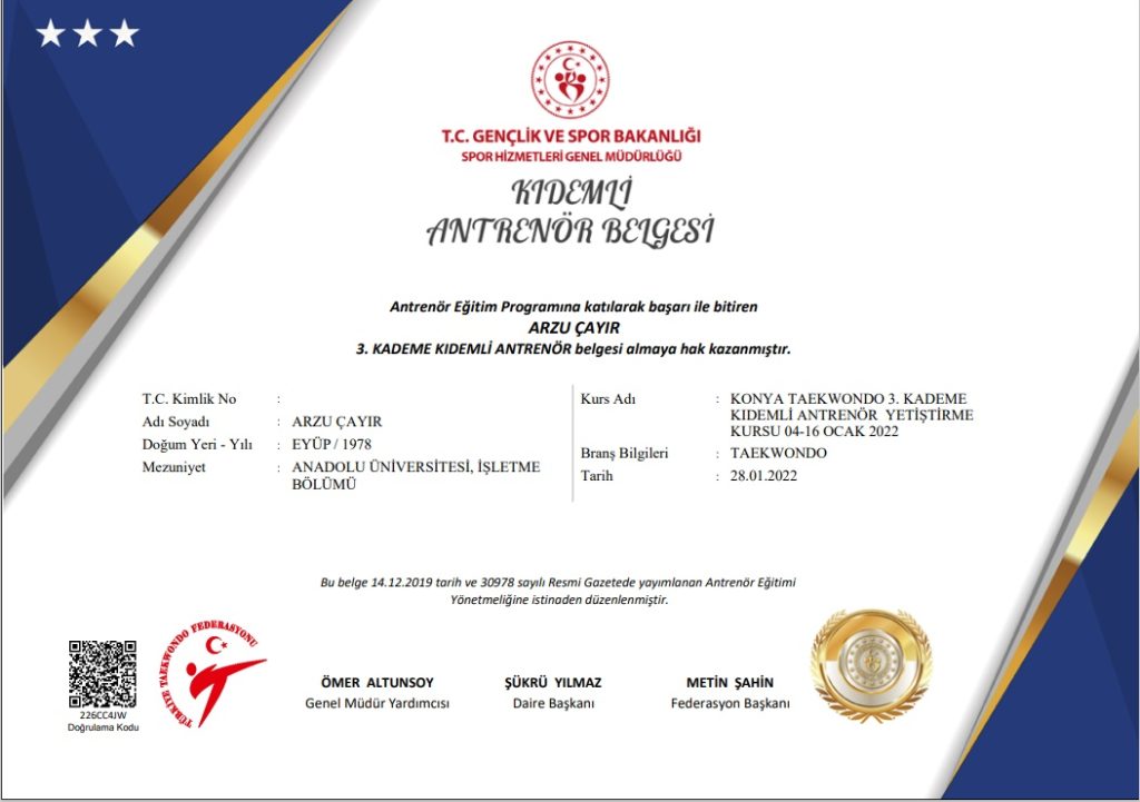 ARZU ÇAYIR 3 arzutaekwondo -